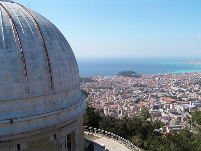 Nice view from its observatory