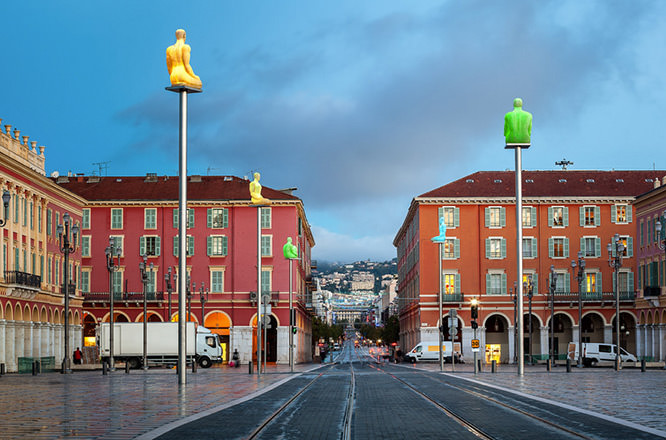 Place Masséna in Nice French Riviera