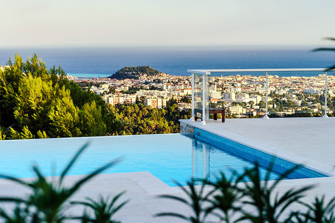 Modern villa in Nice French Riviera