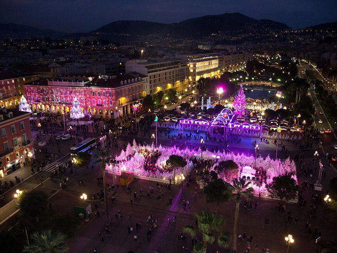 Christmas in Nice French Riviera