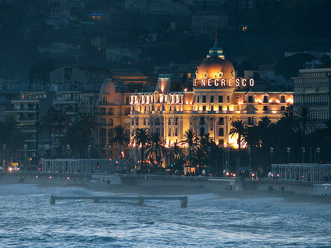 Negresco Hotel in Nice French Riviera
