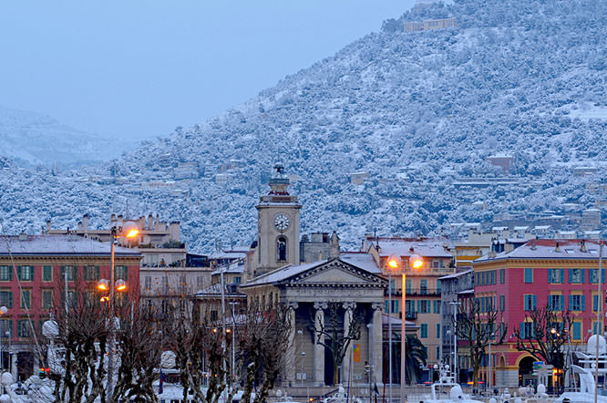 Nice under the snow