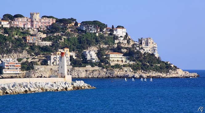 Lighthouse and Cape of Nice