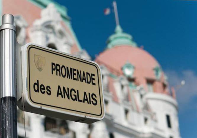 Promenade des Anglais Nice French Riviera