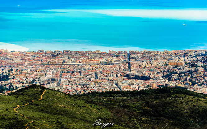 Nice view from the mount Chauve