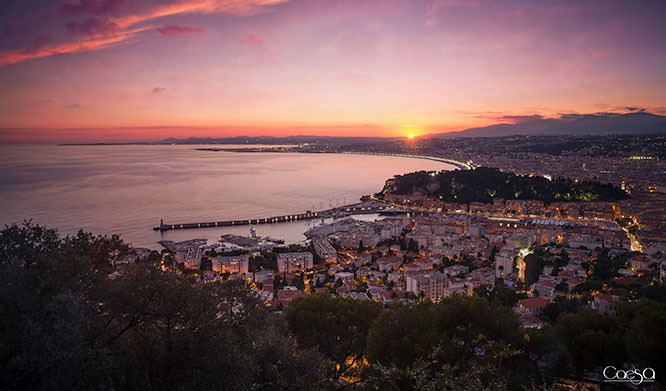 Panorama of Nice