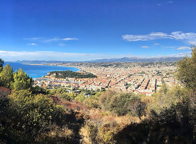Nice from the Mont Boron