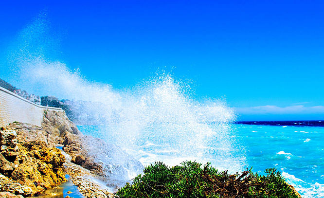 Mediterranean Sea from Rauba Capeu