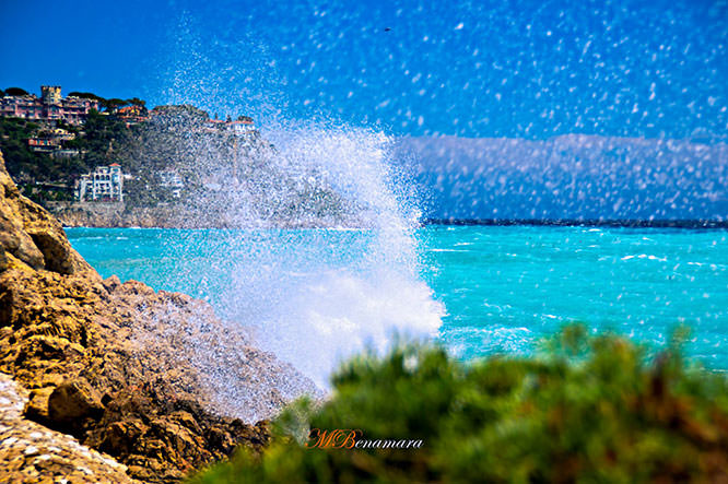 Mediterranean Sea from Rauba Capeu