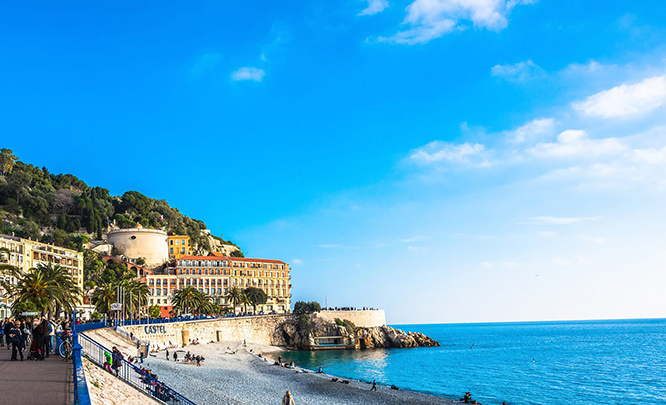 Colline du château in Nice