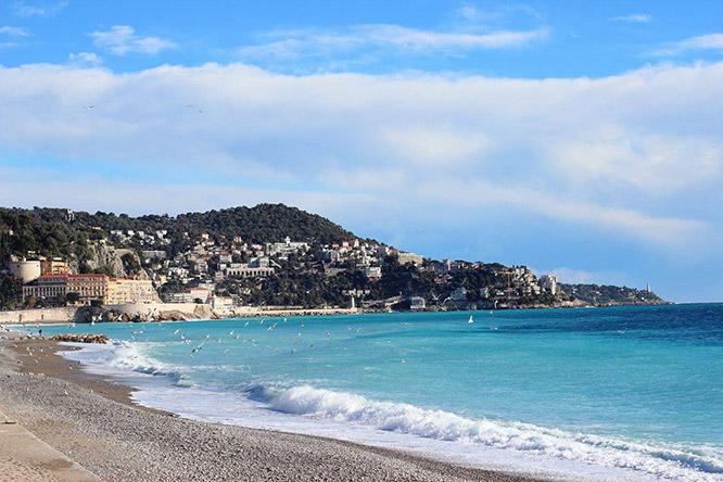 Beach in Nice