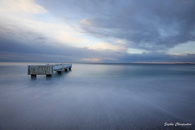 Sunrise in Lido Plage