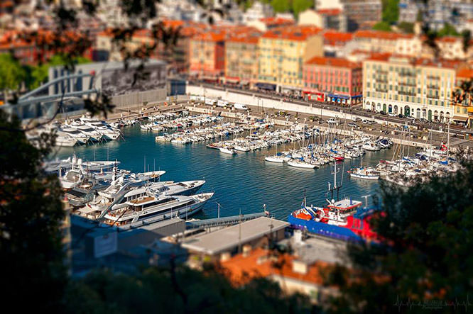 Tilt-Shift Port Lympia