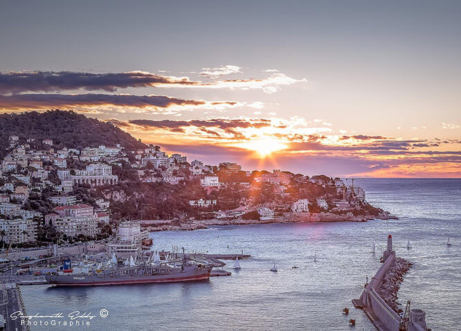 Sunrise in Port Lympia