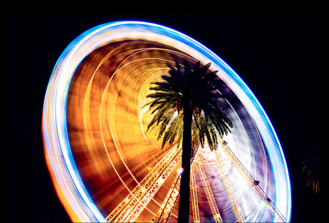 Ferris Wheel in Nice French Riviera