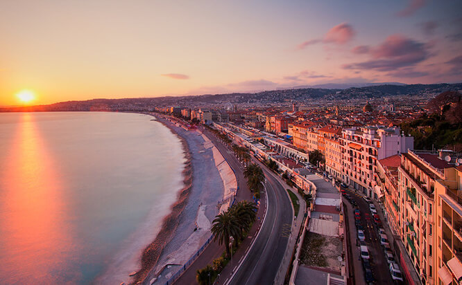 Nice Baie des Anges French Riviera