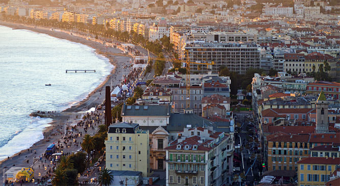 Promenade des Anglais Nice French Riviera