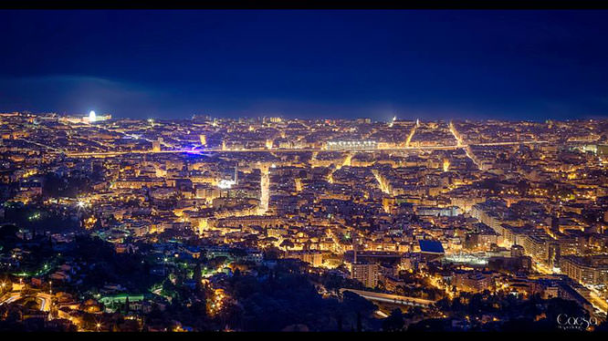 Nice City Lights French Riviera