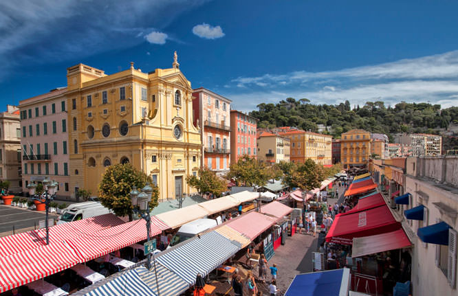 Cours Saleya Nice French Riviera