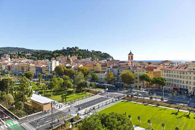Vieux Nice from the Ferris Wheel