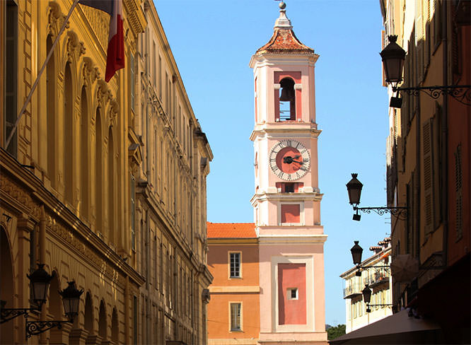 Old town architecture of Nice