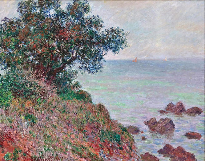 Claude Monet 1888 Mediterranean Coast Paintings
