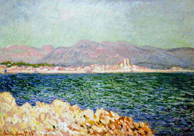 Claude Monet 1888 The Gulf of Antibes Paintings