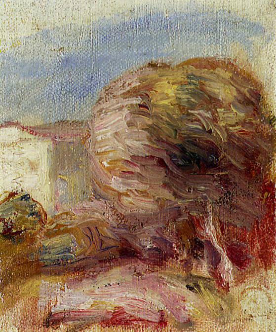 La Poste at Cagnes 1905 by Pierre Auguste Renoir