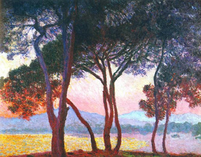 Monet Juan-les-Pins Paintings