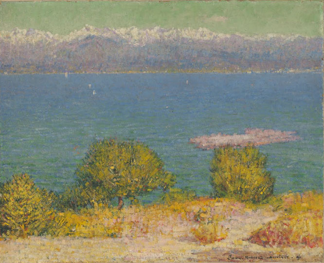 Landscape, Antibes (The Bay of Nice) by John Peter Russell