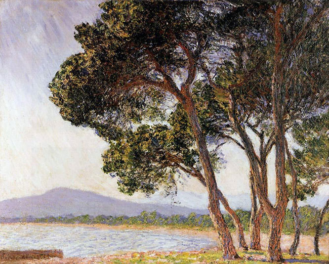 Juan-les-Pins by Monet French Riviera Paintings