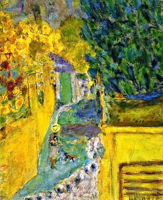 Stairs at Le Cannet by Pierre Bonnard French Riviera Paintings