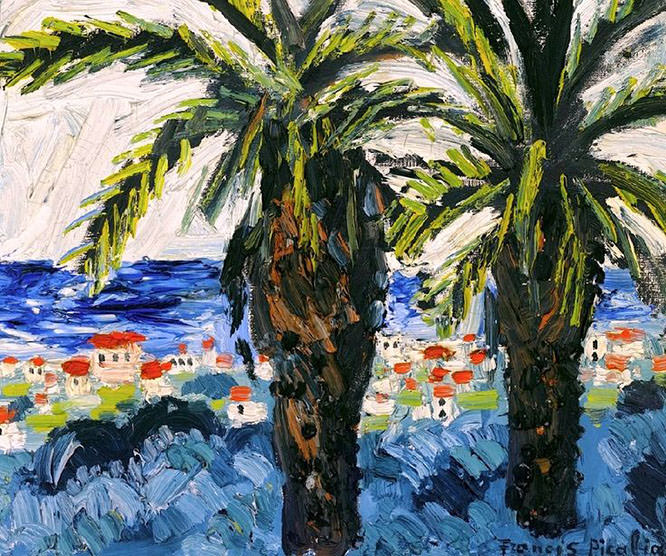 Juan-Les-Pins by Francis Picabia French Riviera Paintings