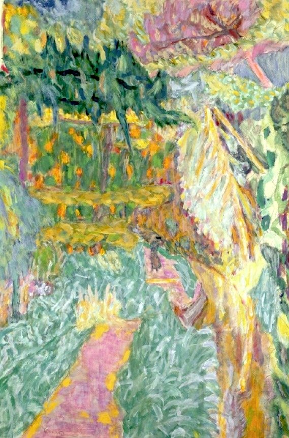 Le Jardin au Cannet by Pierre Bonnard French Riviera Paintings