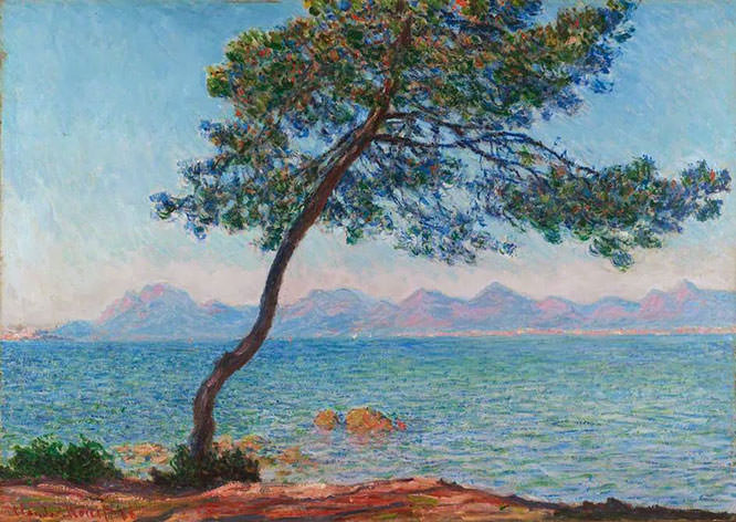 Antibes by Claude Monet French Riviera Paintings
