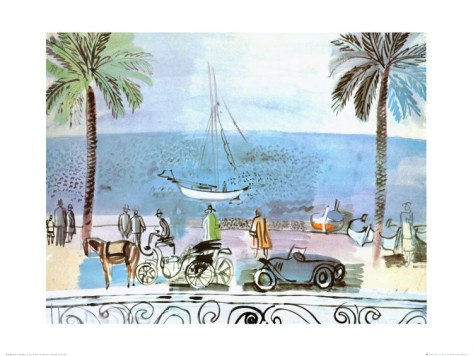 Promenade a Nice French Riviera Paintings
