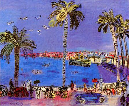 Raoul Dufy French Riviera Paintings