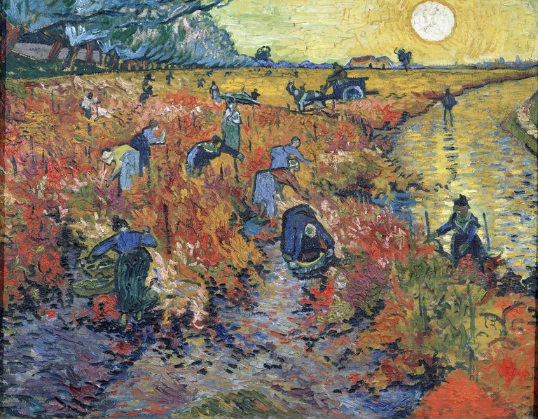 The Red Vineyards at Arles