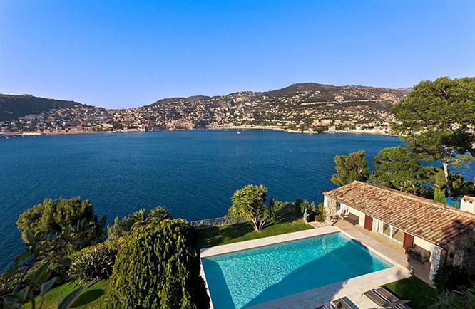 View from a property on the West side of St-Jean-Cap-Ferrat