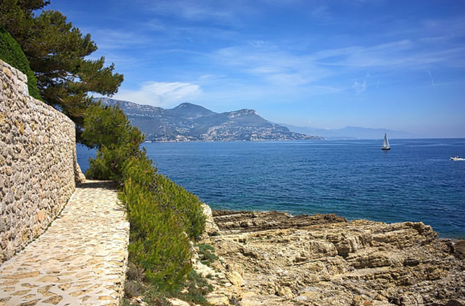 Sentier du littoral de St-Jean-Cap-Ferrat