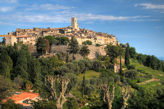 Morning in Saint-Paul-de-Vence, French Riviera