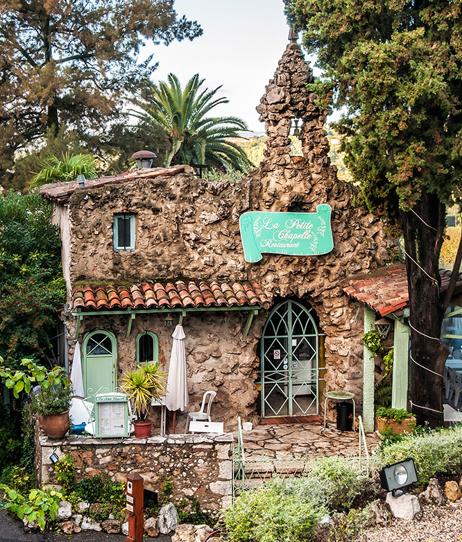 La Petite Chapelle in Saint-Paul-de-Vence, French Riviera