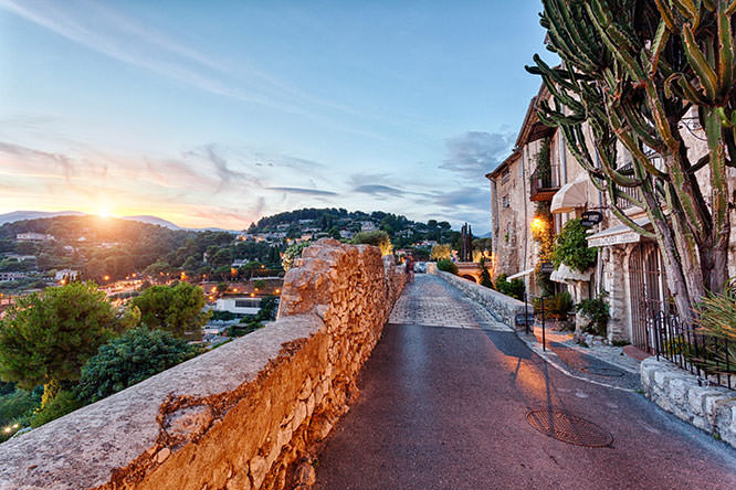 Saint-Paul-de-Vence at dusk