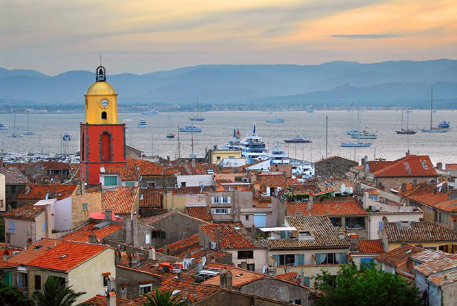 Saint Tropez village, French Riviera