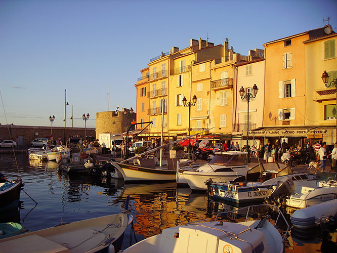 Port of Saint Tropez, French Riviera