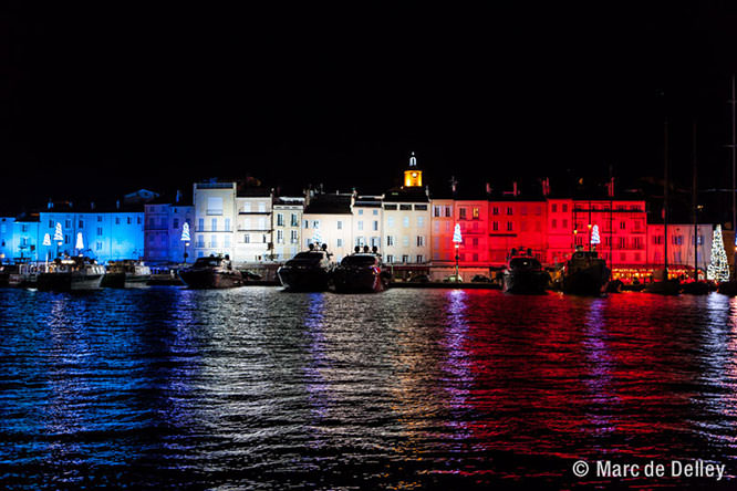 St Tropez at christmas time