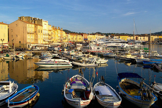Port of Saint Tropez, French Riviera