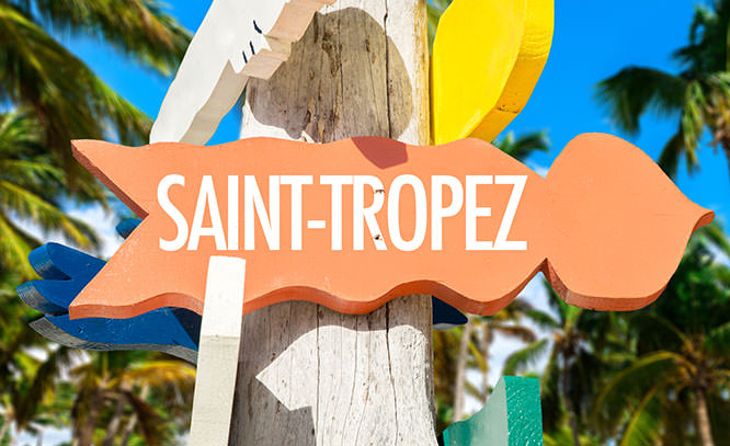 Sign in St Tropez