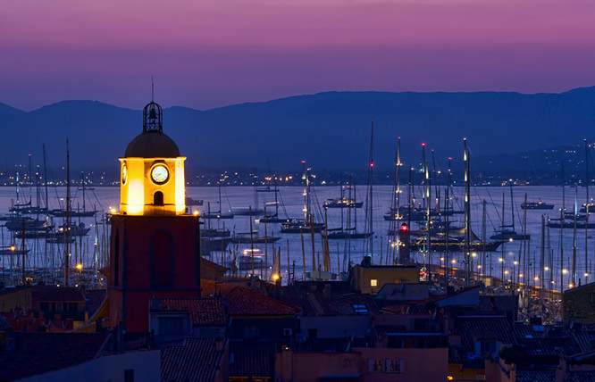 Port of Saint Tropez, French Riviera