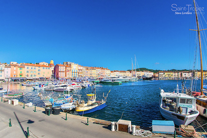 Port of Saint Tropez, French Riviera
